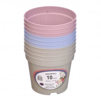 Kit Vaso de Flor - 10 peças